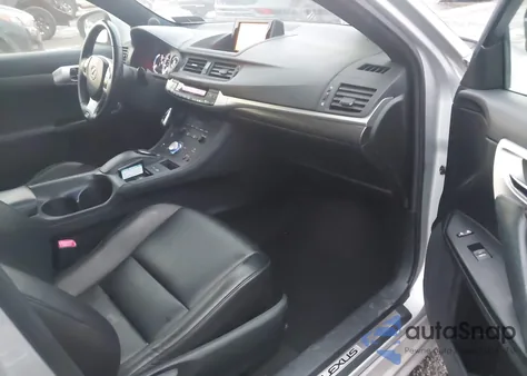 2012 Lexus Ct 200H Premium z USA, uszkodzony, nr VIN JTHKD5BH5C2082943